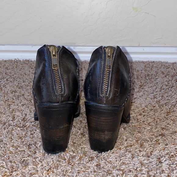 Freebird by Steven,genuine leather boot, heel, FB Steel, black, 8.5, make offer! - Picture 3 of 5